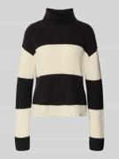 Calvin Klein Jeans Strickpullover mit Rollkragen in Black, Größe L