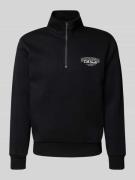 Jack & Jones Sweatshirt mit Stehkragen Modell 'AKOTO' in Black, Größe ...