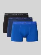 Tommy Hilfiger Slim Fit Trunks aus Baumwoll-Mix in Blau, Größe L