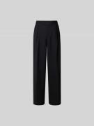 Closed Stoffhose mit Bundfalten in Black, Größe 24