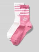 adidas Originals Socken mit Label-Print im 2er-Pack in Pink, Größe 39-...