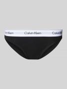 Calvin Klein Underwear Slip aus Baumwoll-Mix in Black, Größe L