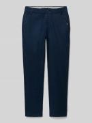 Tommy Hilfiger Teens Slim Fit Chino aus Baumwoll-Mix in Marine, Größe ...