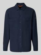 BOSS Orange Freizeithemd aus reiner Baumwolle Modell 'LOCKY_2' in Mari...