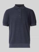 BOSS Regular Fit Strickpoloshirt aus Lyocell-Baumwoll-Mix Modell 'LANN...