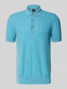 BOSS Regular Fit Poloshirt aus Lyocell-Baumwoll-Mix Modell 'LANNOTTI' ...
