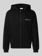 Jack & Jones Sweatjacke mit Känguru-Tasche und Reißverschluss in Black...