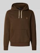 Polo Ralph Lauren Regular Fit Hoodie mit Logo-Stitching in Mittelbraun...