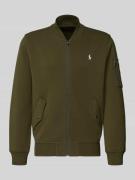 Polo Ralph Lauren Regular Fit Sweatjacke mit Logo-Stitching Modell 'Do...