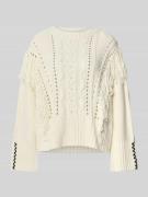 BOSS Orange Regular Fit Strickpullover aus Baumwoll-Mix Modell 'FITTO'...