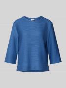 s.Oliver RED LABEL Relaxed Fit Sweatshirt mit Strukturmuster in Blau, ...