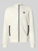 EA7 Emporio Armani Regular Fit Sweatjacke mit Viskose-Anteil Modell 'T...