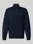 Polo Ralph Lauren Sweatshirt mit Label-Stitching in Marine, Größe L
