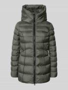 Peuterey Daunenjacke mit Zweiwege-Reißverschluss Modell 'ESDRA' in Oli...