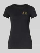 ARMANI EXCHANGE T-Shirt mit Logo und Rundhalsausschnitt in Black, Größ...