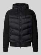 Antony Morato Slim Fit Jacke mit Steppnähten in Black, Größe 46