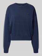P.E Nation Sweatshirt mit Logo-Patch Modell 'RETREAT' in Dunkelblau, G...