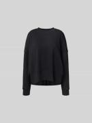 Juvia Oversized Sweatshirt aus Baumwolle in Black, Größe L