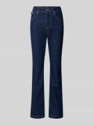 BOSS Wide-Leg-Fit Bootcut Jeans aus Baumwoll-Mix Modell 'LYRIS' in Dun...