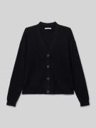 Only Regular Fit Strickjacke aus Viskose-Mix Modell 'MANDY' in Black, ...