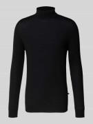 Matinique Regular Fit Rollkragenpullover aus reiner Wolle Modell 'parc...