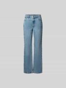 ROTATE Straight Fit Jeans im 5-Pocket-Design in Jeansblau, Größe 24