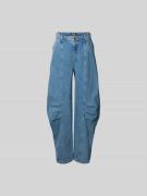 ROTATE Jeans mit Gesäßtaschen in Jeansblau, Größe 34