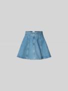 ROTATE Jeansrock mit Knopfverschluss in Jeansblau, Größe 34