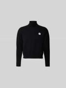 Kenzo Pullover mit Label-Stitching in Black, Größe L