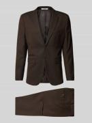 SELECTED HOMME Slim Fit Anzug mit Woll-Anteil Modell 'NEIL' in Dunkelb...