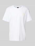 G-Star Raw T-Shirt mit Label-Print in Weiss, Größe L