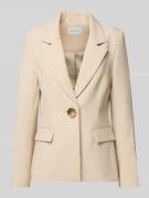 Forever New Blazer mit Knopfverschluss in Sand, Größe 32