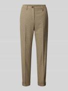 JOOP! Slim Fit Anzughose mit Bügelfalten Modell 'PANTHEA' in Mittelbra...