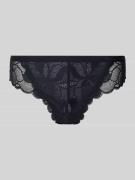 Marc O'Polo String aus Spitze in Black, Größe S