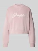 BOSS Orange Relaxed Fit Strickpullover aus reiner Baumwolle Modell 'FI...