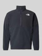 The North Face Sweatshirt mit Troyer-Kragen in Black, Größe L