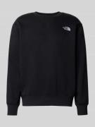 The North Face Sweatshirt mit Label-Stitching in Black, Größe XXL
