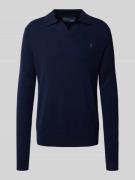 Polo Ralph Lauren Pullover aus Merinowolle in Marine, Größe L