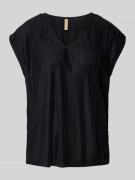 Soyaconcept Regular Fit Blusenshirt mit V-Ausschnitt Modell 'KIRIT' in...