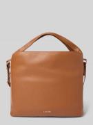 Liu Jo White Hobo Bag in Leder-Optik in Cognac, Größe 1