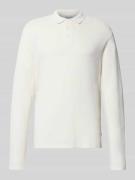 Jack & Jones Strickpullover mit Kentkragen in Offwhite, Größe L