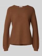 Christian Berg Woman Strickpullover mit gerippten Abschlüssen in Cogna...