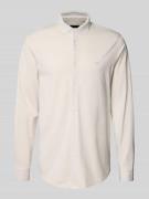 ARMANI EXCHANGE Regular Fit Freizeithemd mit Haifischkragen in Stein, ...