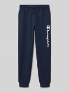 CHAMPION Sweatpants mit elastischem Bund in Marine, Größe 128