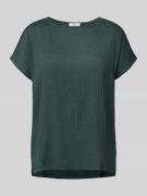 s.Oliver RED LABEL Relaxed Fit T-Shirt mit Stretch-Anteil in Dunkelgru...