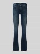 Only Flared Bootcut Jeans aus Baumwoll-Mix Modell 'BLUSH' in Jeansblau...