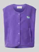 American Vintage Relaxed Fit Weste mit Logo-Patch Modell 'Hoktown' in ...