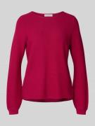 Christian Berg Woman Strickpullover mit gerippten Abschlüssen in Fuchs...