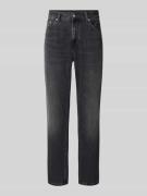 Tommy Hilfiger Tapered Fit Jeans aus reiner Baumwolle in Dunkelgrau, G...