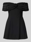 Forever New Cocktailkleid mit Carmen-Ausschnitt Modell 'Josie' in Blac...